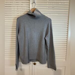Nordstrom Grey Chunky Turtleneck Sweater